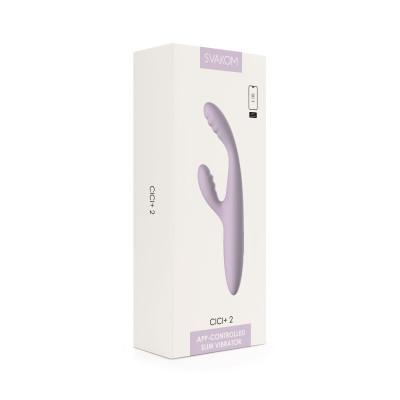 Вібратор Svakom Cici 2+ Pastel Lilac Вібратор Svakom Cici 2+ Pastel Lilac