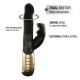 Вібратор-кролик Dorcel Baby Rabbit Gold 2.0 з перлинним масажем і головкою, що обертається-2