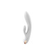 Смарт вібратор кролик із подвійним відростком Satisfyer Double Flex White-1