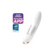 Смарт вібратор кролик із подвійним відростком Satisfyer Double Flex White