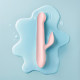 Вібратор-кролик Good Vibes Only - SHAI Thrusting Vibrator Soft Silicone - Pink-9