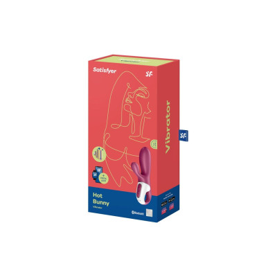 Смарт вібратор кролик із підігрівом Satisfyer Hot Bunny Смарт вібратор кролик із підігрівом Satisfyer Hot Bunny