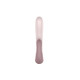 Смарт вібратор кролик із підігрівом Satisfyer Heat Wave Mauve-1