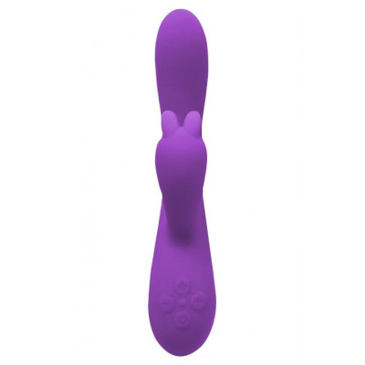 Вібратор-кролик Wooomy Gili-Gili Vibrator with Heat Purple