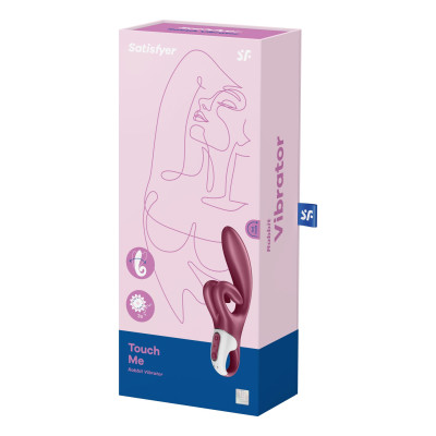 Вібратор-кролик Satisfyer Touch Me Red Вібратор-кролик Satisfyer Touch Me Red