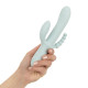Вібратор-кролик Good Vibes Only - SAGE Triple Stimulation Vibe Soft Silicone - Blue-6