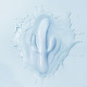 Вібратор-кролик Good Vibes Only - SAGE Triple Stimulation Vibe Soft Silicone - Blue-9