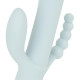 Вібратор-кролик Good Vibes Only - SAGE Triple Stimulation Vibe Soft Silicone - Blue-4