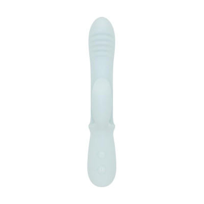 Вібратор-кролик Good Vibes Only - SAGE Triple Stimulation Vibe Soft Silicone - Blue