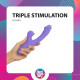 Вібратор-кролик Good Vibes Only - Tess Rabbit Vibrator with G-Spot Stimulator-8