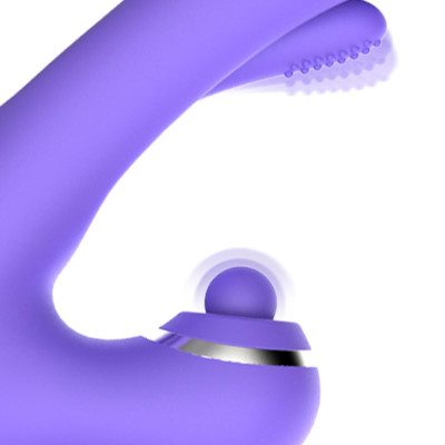 Вібратор-кролик Good Vibes Only - Tess Rabbit Vibrator with G-Spot Stimulator