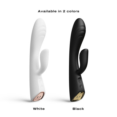 Вібратор-кролик Dorcel FLEXI RABBIT BLACK