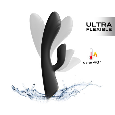 Вібратор-кролик Dorcel FLEXI RABBIT BLACK