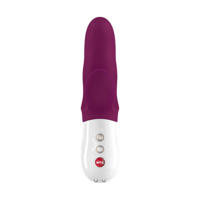Вібратор-кролик Fun Factory MISS BI grape/white, 2 незалежні мотори, діаметр 4,2 см
