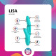 Вібратор-кролик Good Vibes Only - Lisa Thrusting Rabbit Vibrator with G-Spot Stimulator-11