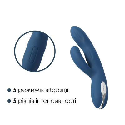 Вібратор-кролик Svakom Aylin Dark Blue