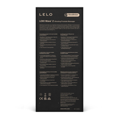 Вібратор LELO Loki Wave 2 Black
