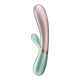 Смарт вібратор-кролик із підігрівом Satisfyer Hot Lover Green-2