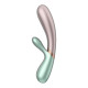 Смарт вібратор-кролик із підігрівом Satisfyer Hot Lover Green-1