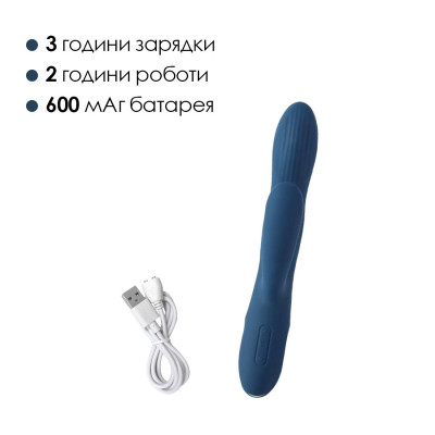 Вібратор-кролик Svakom Aylin Dark Blue