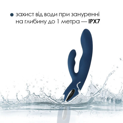Вібратор-кролик Svakom Aylin Dark Blue