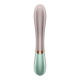 Смарт вібратор-кролик із підігрівом Satisfyer Hot Lover Green-3