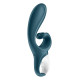 Смартвібратор-кролик Satisfyer Hug Me Bluegrey, 2 мотори, діаметр 4,2см, широка кліторальна частина-2