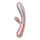 Смарт вібратор-кролик із підігрівом Satisfyer Hot Lover Pink-1