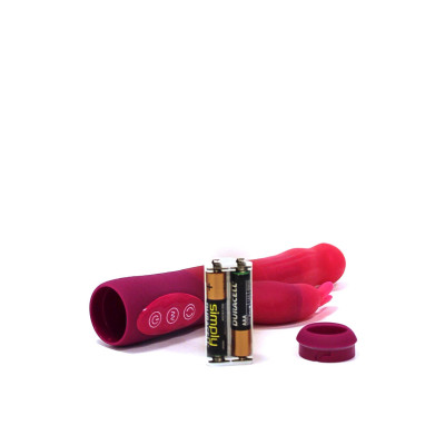 Вібратор-кролик Dorcel Baby Rabbit Pink з перловим масажем