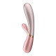 Смарт вібратор-кролик із підігрівом Satisfyer Hot Lover Pink-2