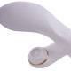 Вібратор-кролик з флогером LOCKINK SEVANDA Whip Vibrating Massage Wand - White & Golden-3