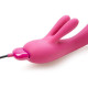 Вібратор-кролик Je Joue - Fifi Fuchsia з трьома моторами, глибока вібрація-3