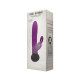 Вібратор з обертанням стовбура Adrien Lastic Mini Bonnie з петелькою для пальчика-4