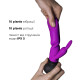 Вібратор з обертанням стовбура Adrien Lastic Mini Bonnie з петелькою для пальчика-2