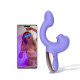 Смарт-вібратор Magic Motion Ponder Purple, подвійна стимуляція, віброяйце+язичок для клітора-2