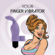 Вібратор на палець FeelzToys Magic Finger Vibrator Purple-1