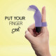 Вібратор на палець FeelzToys Magic Finger Vibrator Purple-2