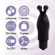 Вібратор на палець FeelzToys Magic Finger Vibrator Black-4