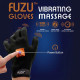 Віброрукавичка (ліва) FUZU Gloves Vibrating Massage Left Hand, 11 режимів-3