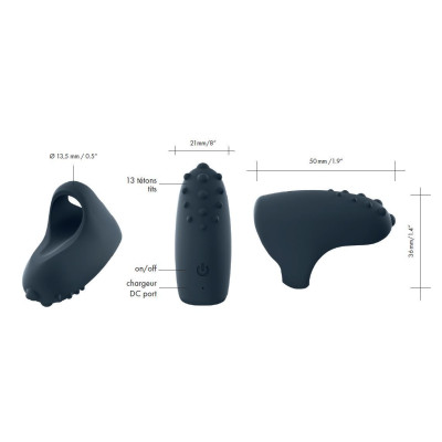 Вібратор на палець Dorcel MAGIC FINGER перезаряджається