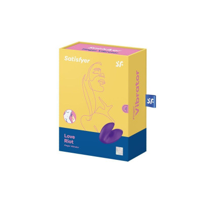 Вібратор на палець Satisfyer Love Riot Purple Вібратор на палець Satisfyer Love Riot Purple