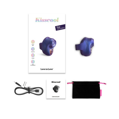 Вібратор на палець Love To Love KISSCOOL - IRIDESCENT INDIGO Вібратор на палець Love To Love KISSCOOL - IRIDESCENT INDIGO