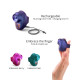 Вібратор на палець Love To Love KISSCOOL - IRIDESCENT INDIGO-2