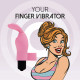 Вібратор на палець FeelzToys Magic Finger Vibrator Pink-1