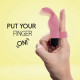 Вібратор на палець FeelzToys Magic Finger Vibrator Pink-2