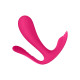 Подвійний смартвібратор у трусики Satisfyer Top Secret+ Pink-1