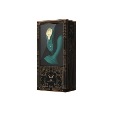 Смартвібратор у трусики Zalo — AYA Turquoise Green, насадка та пульт ДК