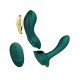 Смартвібратор у трусики Zalo — AYA Turquoise Green, насадка та пульт ДК