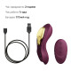 Смартвібратор у трусики Zalo — AYA Velvet Purple, насадка та пульт ДК-5