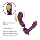 Смартвібратор у трусики Zalo — AYA Velvet Purple, насадка та пульт ДК-3